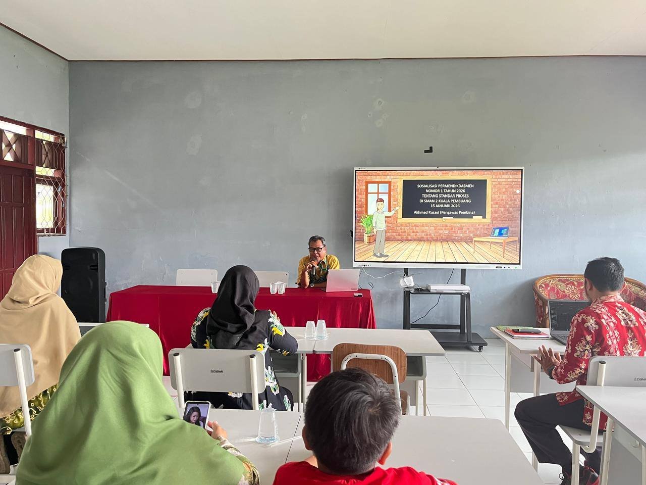 Tingkatkan Mutu Pembelajaran, SMAN 2 Kuala Pembuang Gelar Sosialisasi Permendikdasmen No. 1 Tahun 2026