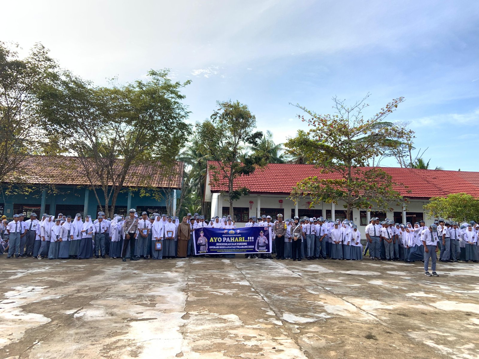 Kasat Lantas Polri Seruyan Sosialisasikan Operasi Keselamatan Telabang 2026 di SMAN 2 Kuala Pembuang