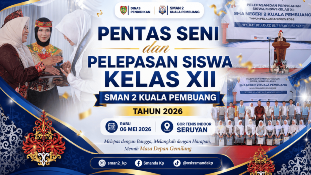 SMAN 2 Kuala Pembuang Resmi Lepas 84 Siswa Kelas XII Tahun Ajaran 2025/2026