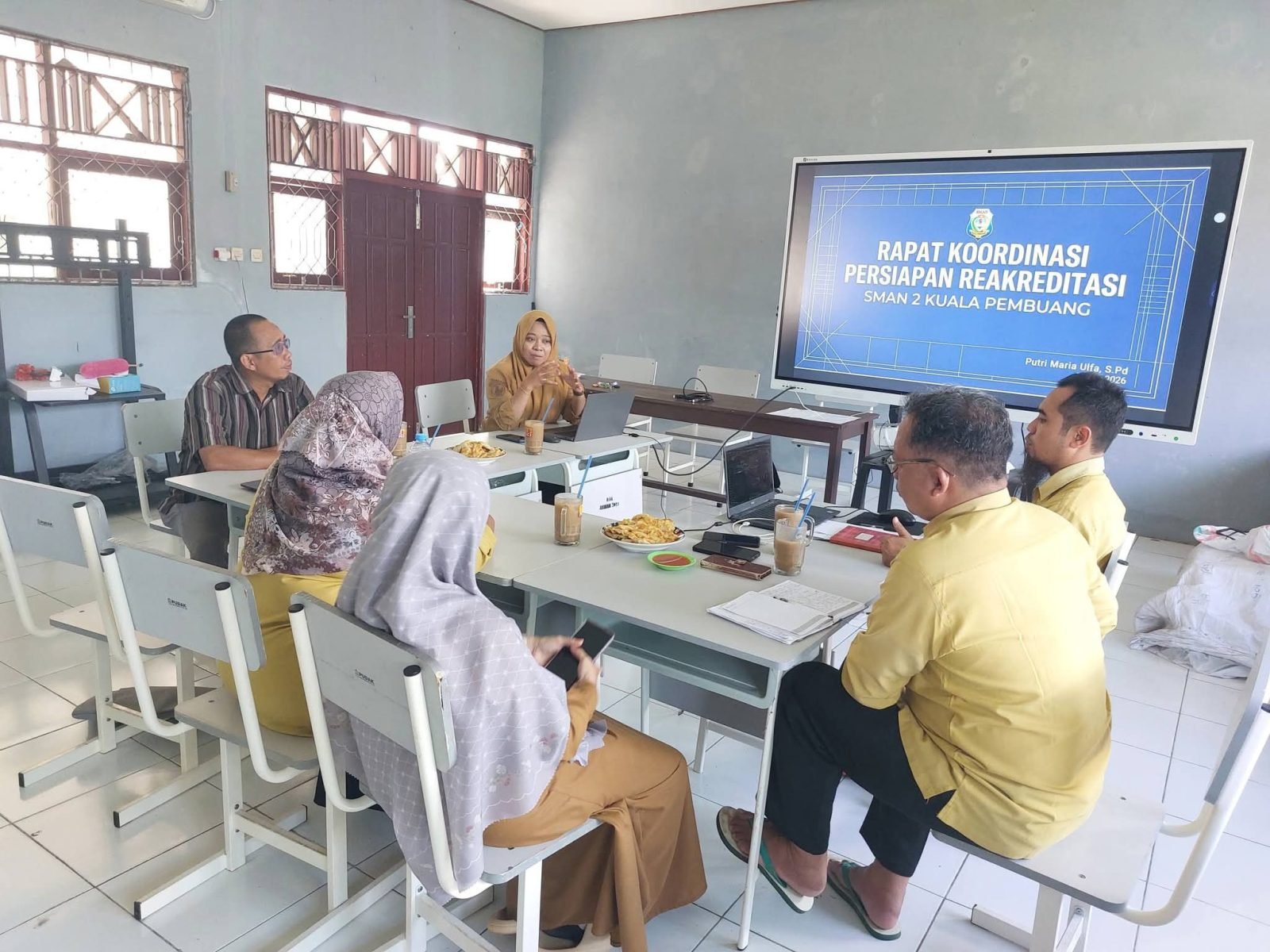 Rapat Koordinasi Persiapan Reakreditasi Sekolah