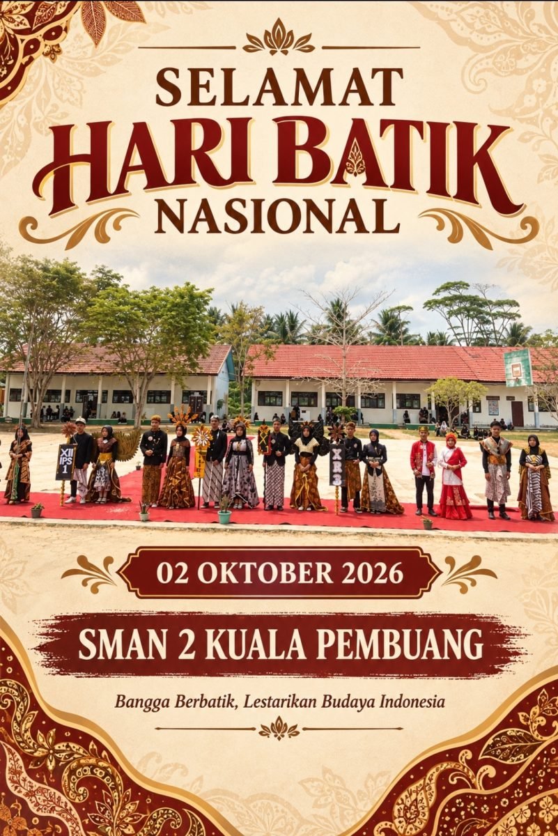 🇮🇩 Semarak Hari Batik Nasional di SMAN 2 Kuala Pembuang 